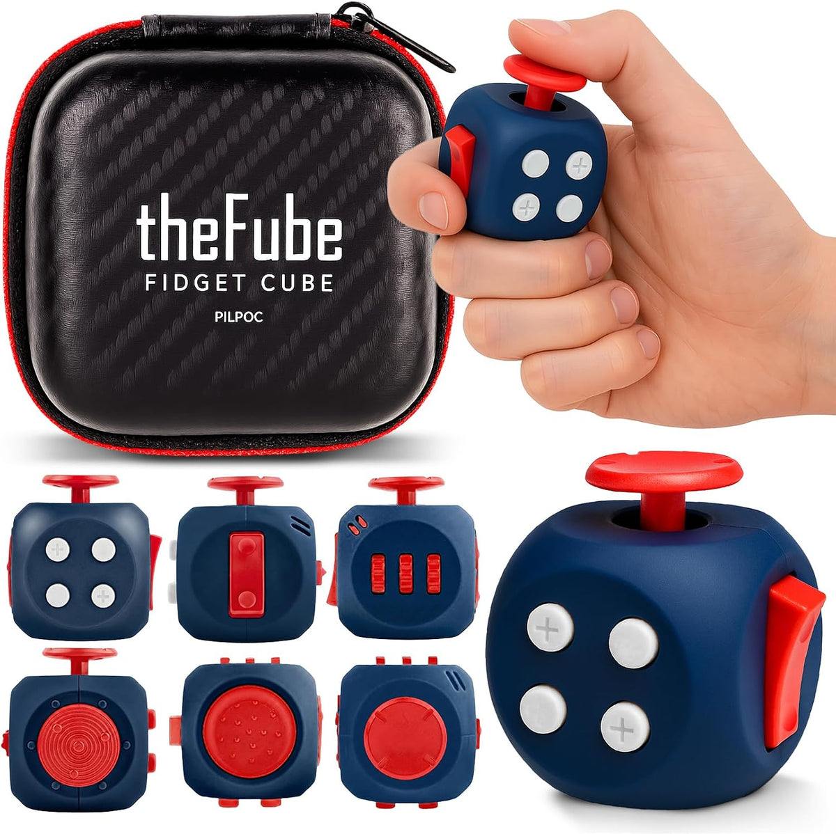 Fidget Cube - 6-sided (Deluxe)
