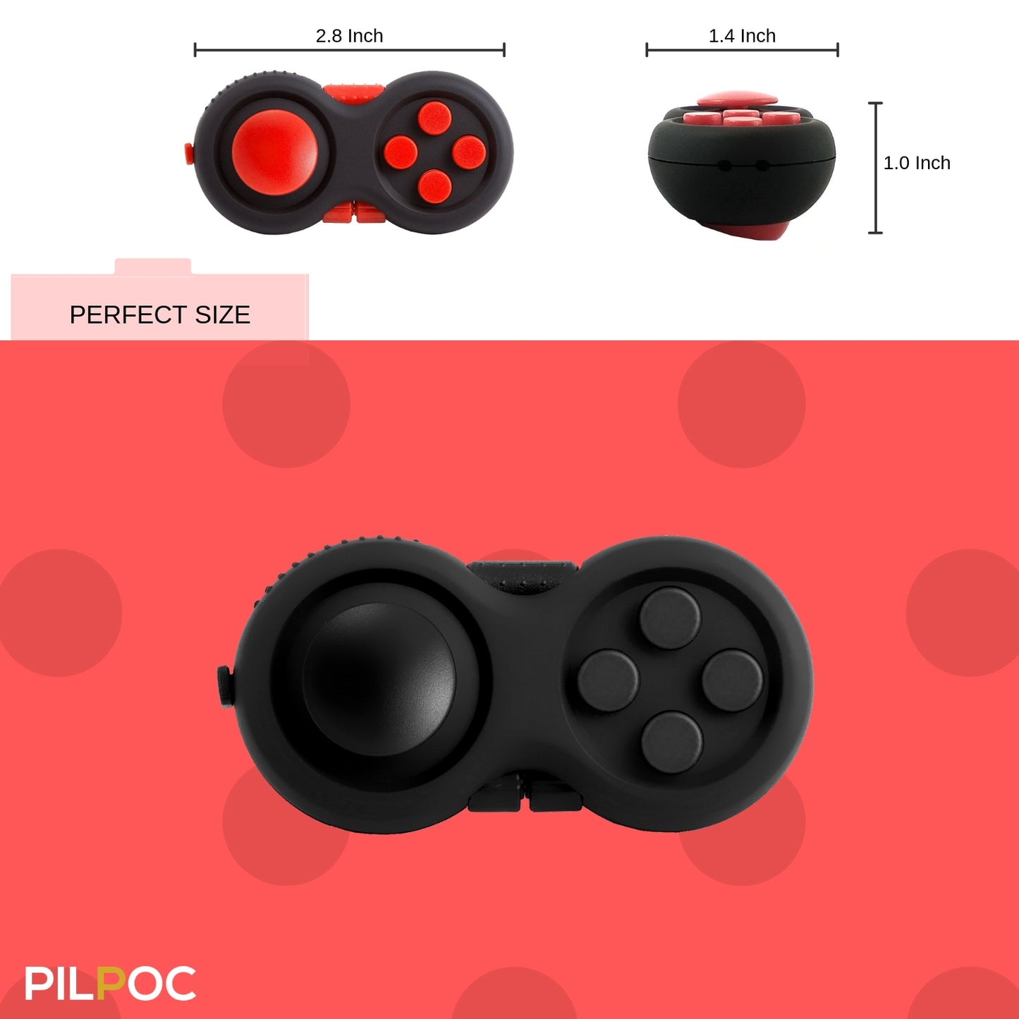 Fidget controller pad
