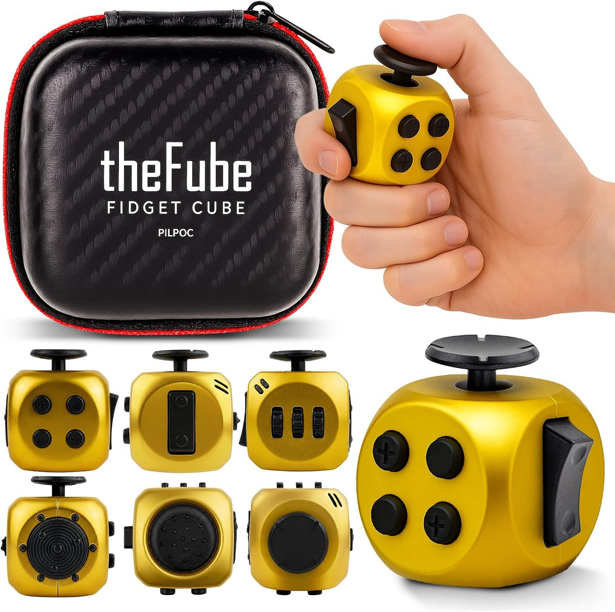 Fidget Cube - 6-sided (Deluxe)