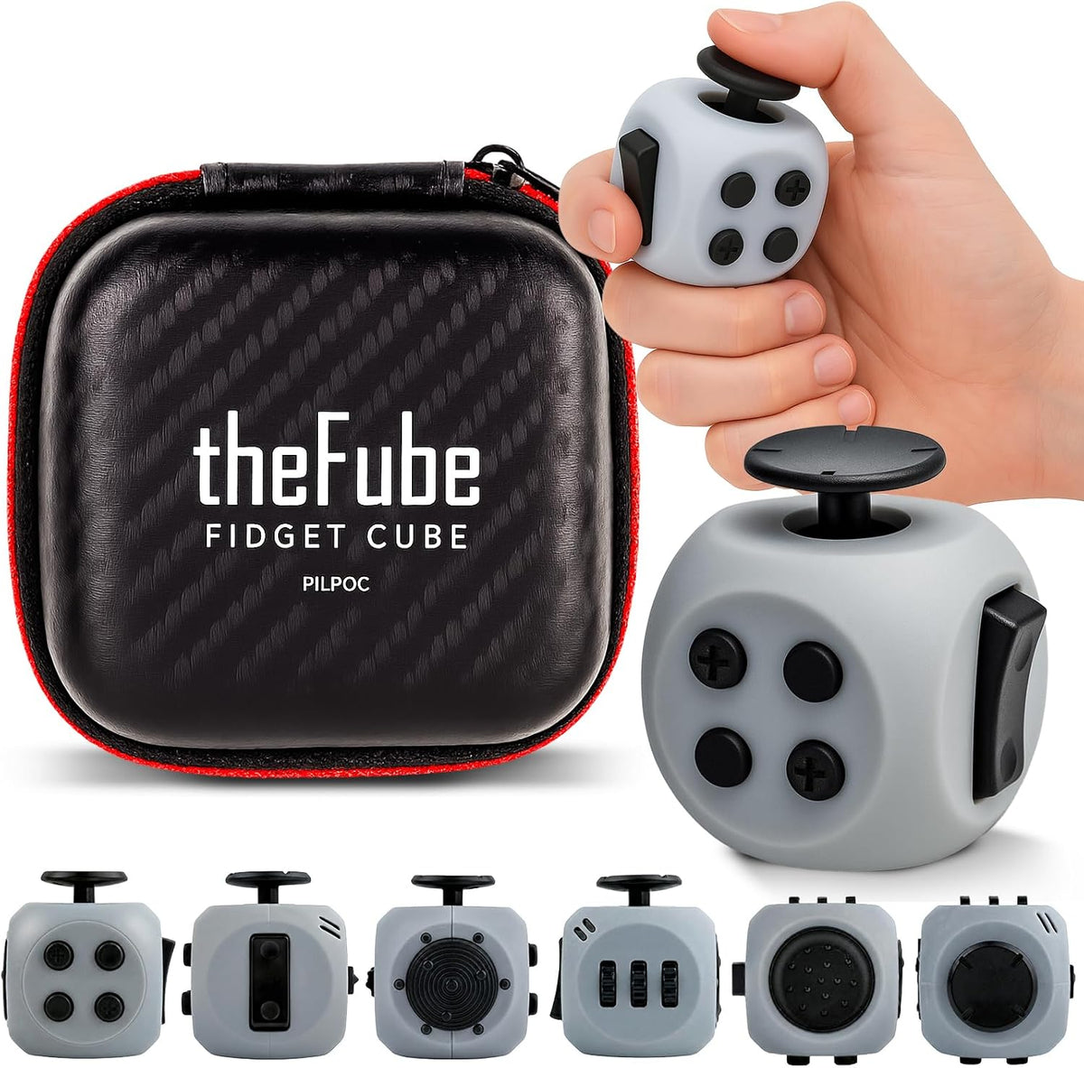 Fidget Cube - 6-sided (Deluxe)