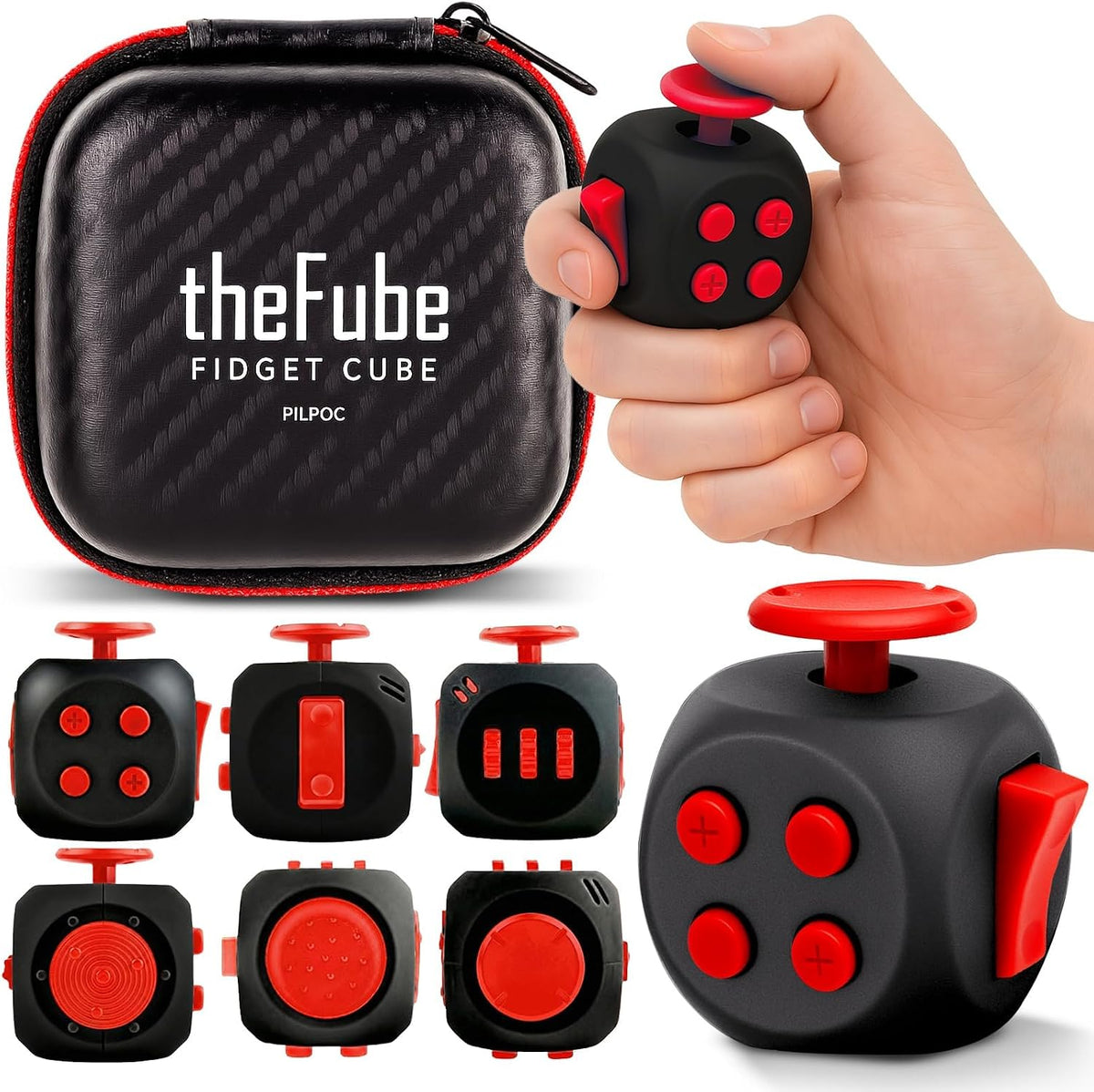 Fidget Cube - 6-sided (Deluxe)