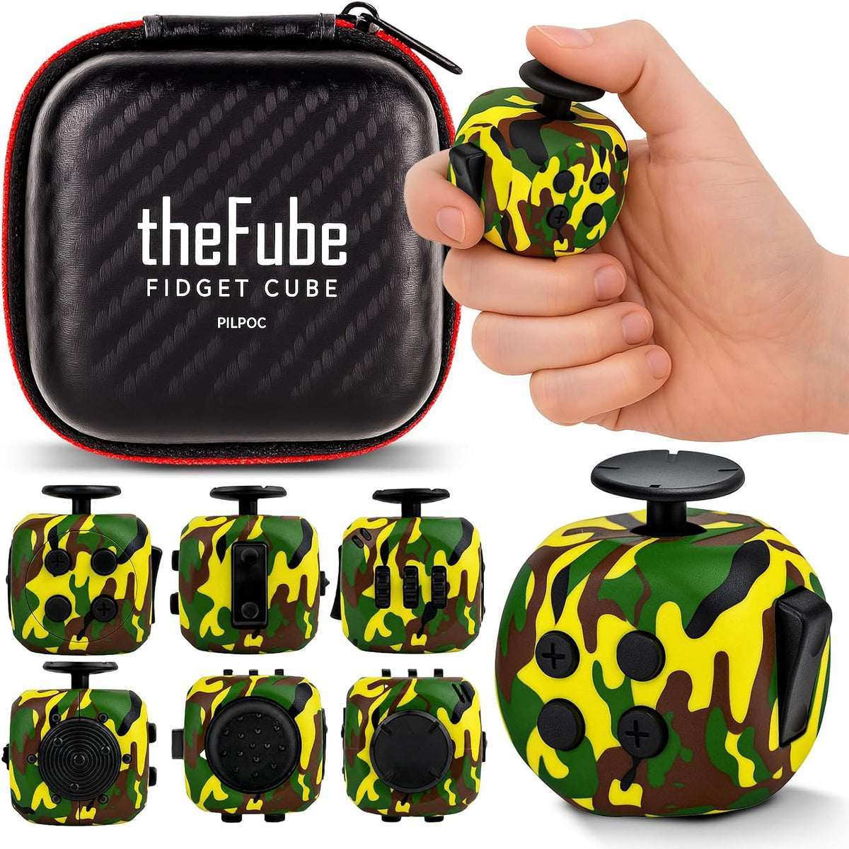 Fidget Cube - 6-sided (Deluxe)