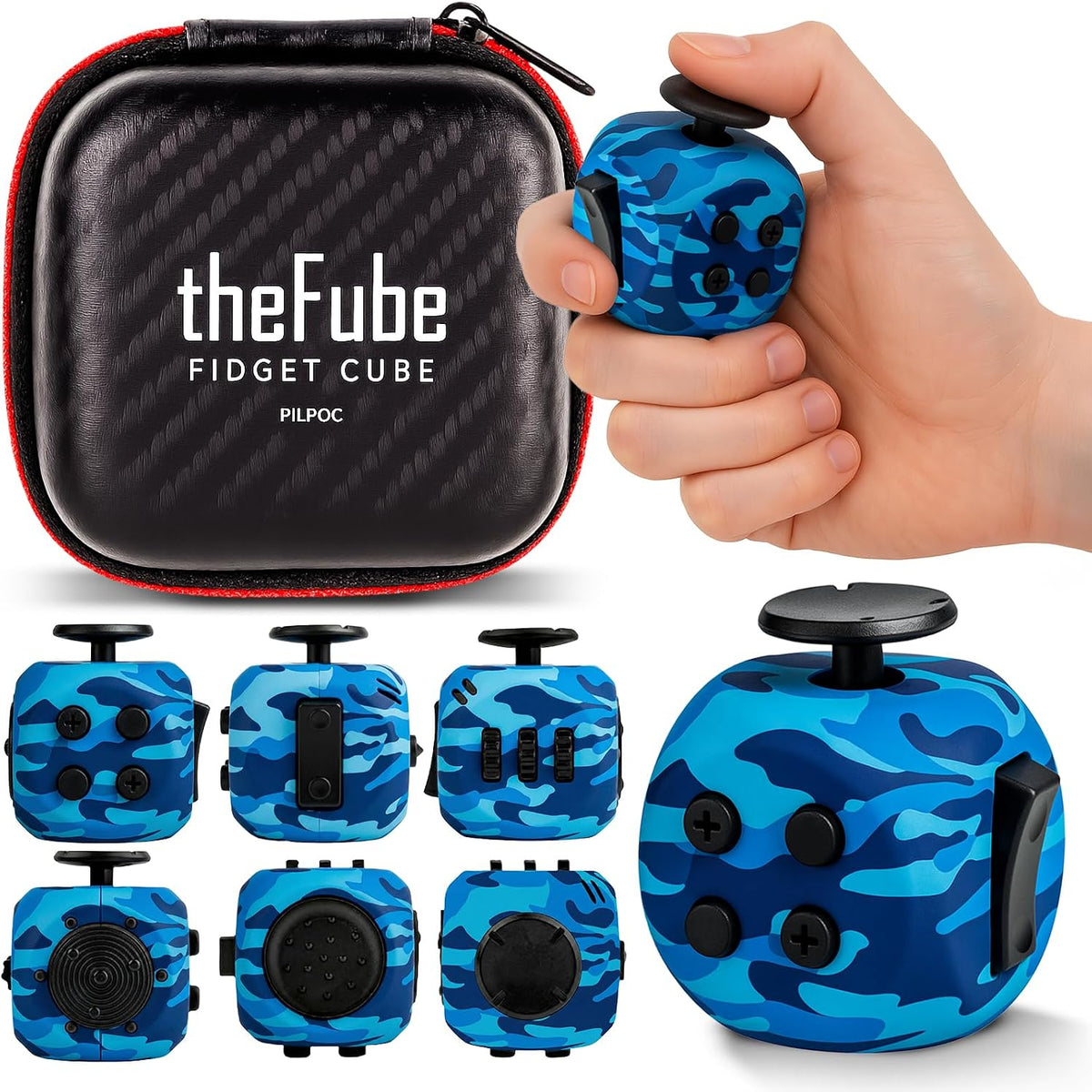 Fidget Cube - 6-sided (Deluxe)